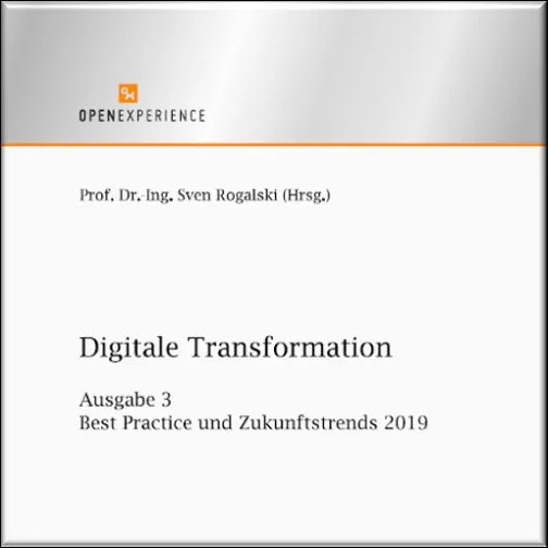 Omslag till konferensvolymen Digitale Transformation, utgåva 3: best practice och framtidstrender 2019