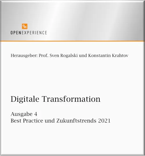 Omslag till konferensvolymen Digitale Transformation, utgåva 4: best practice och framtidstrender 2021