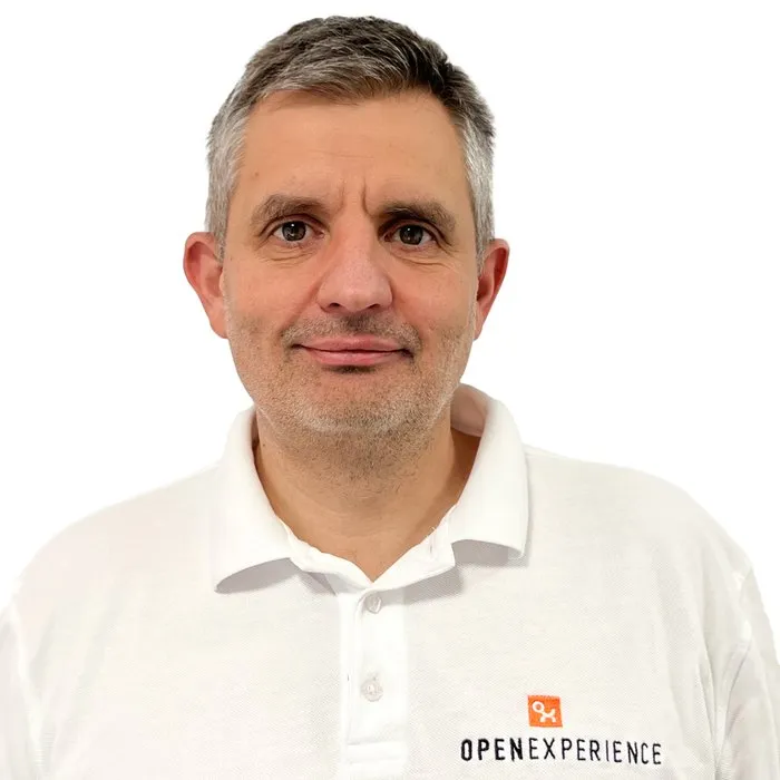 Porträtt av Konstantin Krahtov, VD och grundare av Open Experience