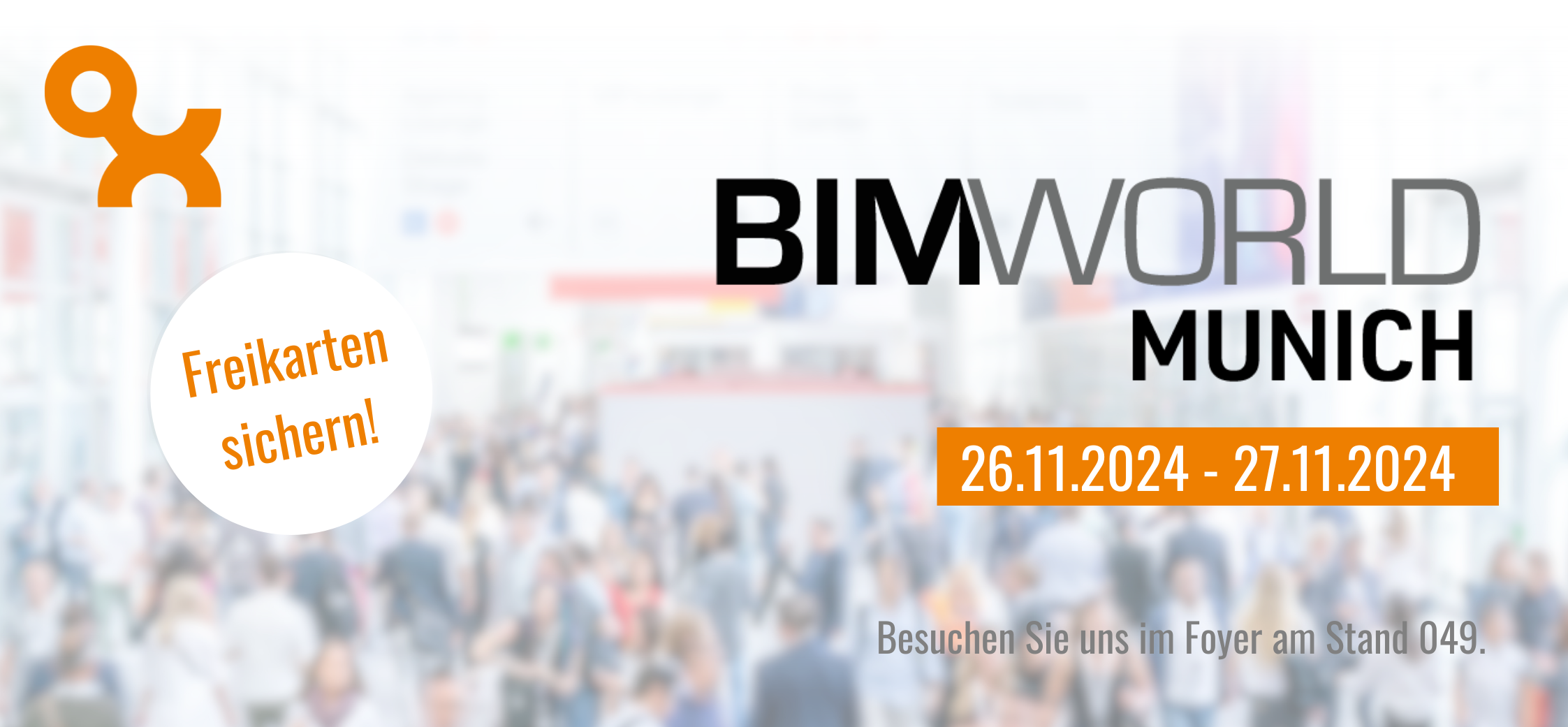 OpenExperience auf der BIM World MUNICH 2024